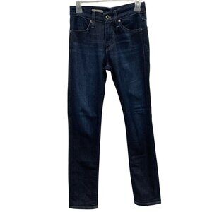 Adriano Goldschmied Farrah Skinny Jeans Womens 25 High Rise Stretch Dark Wash AG